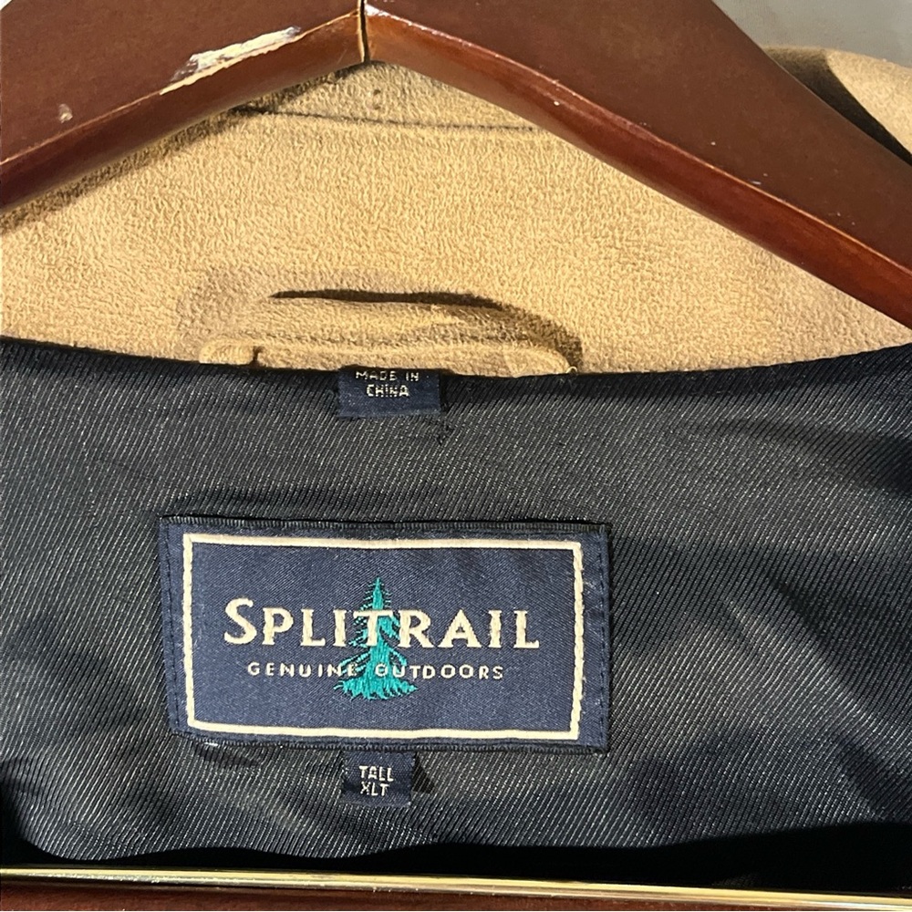 Splitrail Genuine Outdoors Faux Suede XLT Jacket Full Zip - Picture 5 of 5